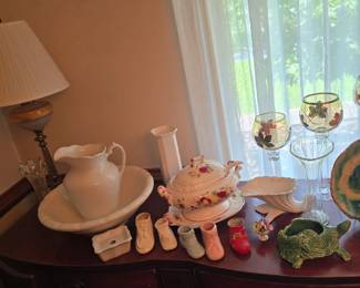 Fostoria and other China sets 