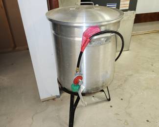 Propane crab/food steamer