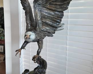 Jules Moigniez bronze eagle