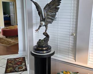Jules Moigniez bronze eagle