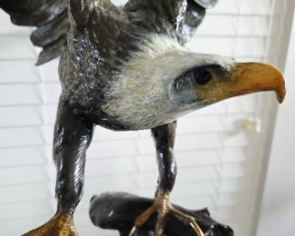 Jules Moigniez bronze eagle