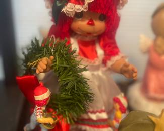 Precious Moments Raggedy Ann and we also have Andy!