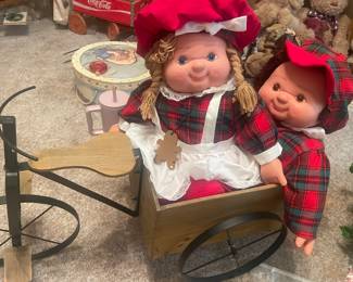 House of Lloyd Plush Twin Scottish Shortbread Heather & Glen