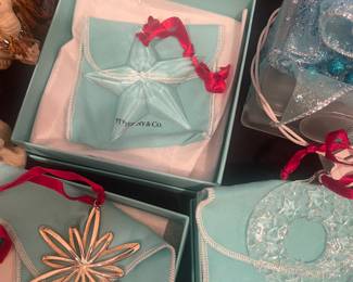 Tiffany & Co Christmas Ornaments