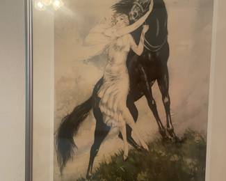 1930's Louis Icart Etching