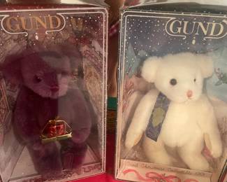 Gund Christmas Bears New in Boxes