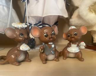 Vintage Josef Originals Mice