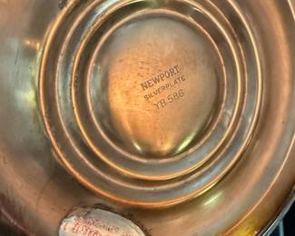 Pair of Newport Silver Plate 3 Arm Candelabra Candle Stick Holder