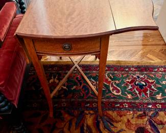 Imperial Mahogany Drop Leaf Pembroke Table