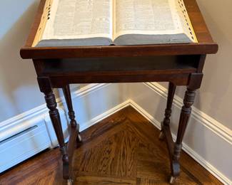 Colonial Revival Style Book Stand
