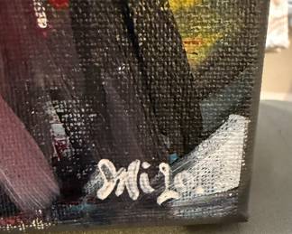 Acrylic Painting "Devils Breakfast" by Michal Loudal