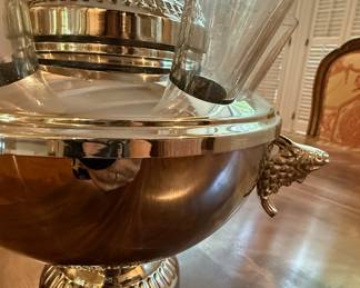 Caviar and Vodka Server Set with Fish Motif