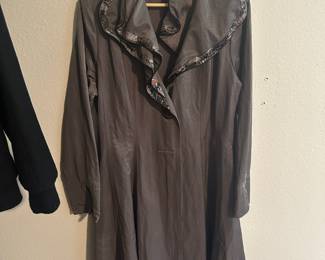 Saint Gil Women's Grey Trench Coat