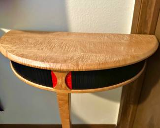 Art Deco Style Demilune Console Table