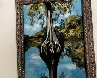 Framed 2019 Stan Street Painting
