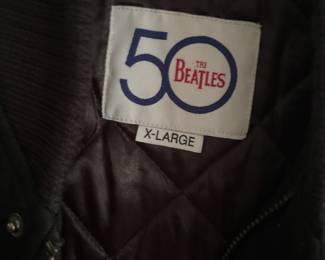 1964 The Beatles American Tour Black Bomber Jacket – Size XL