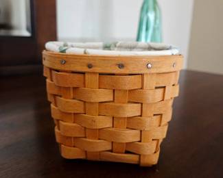 small longaberger basket