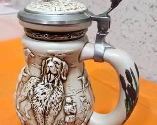 Avon dogs of the outdoors stein