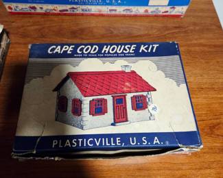 vintage mid century model train kits