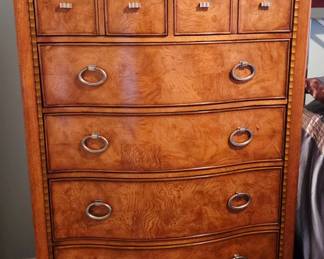 universal furniture high boy dresser