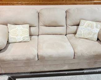 tan sofa