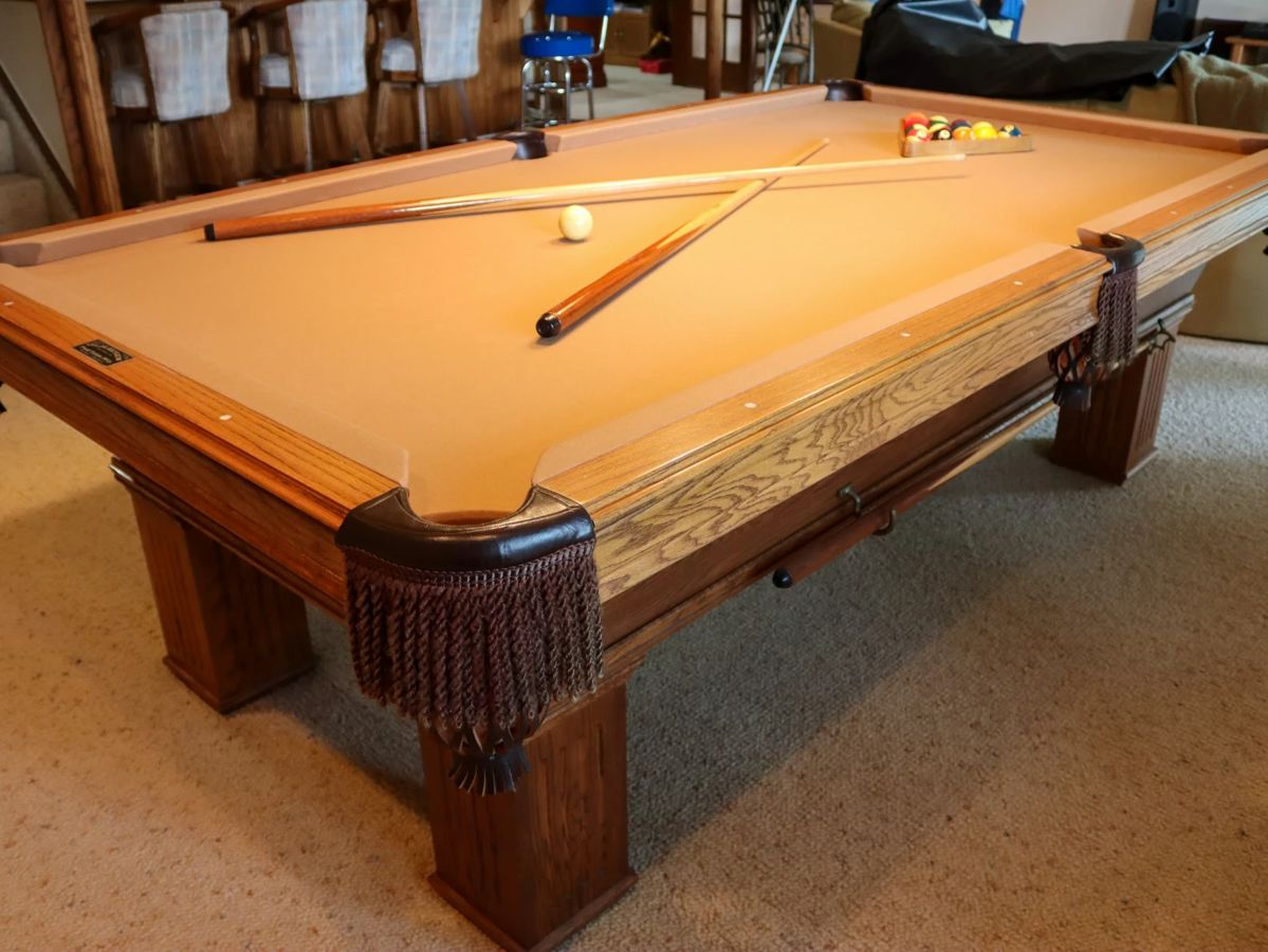 Pool Table: $1200.00