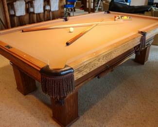 Pool Table: $1200.00