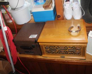 Pair of record players that work. 