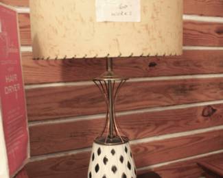 Mid Century Modern Lamp 50's