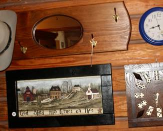 Need a place to hang your hats, vintage piece. 