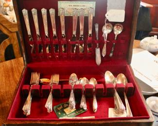 Plated Set W M Rogers & Son 