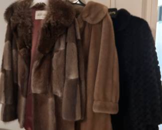 fur coats