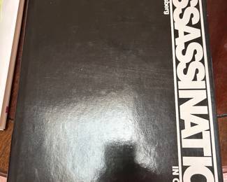 Coffee table book about Assasination in the 20th century