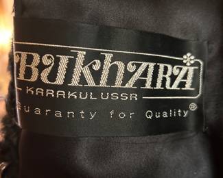 from the USSR, made from KARAKUL sheep