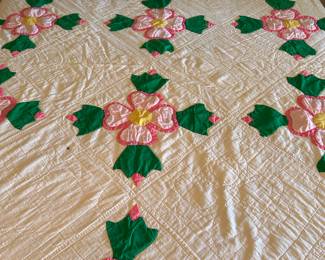 hand made quilt, queen size