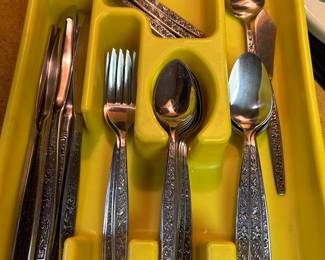 MCM Rogers flatware set, LA SPANA pattern