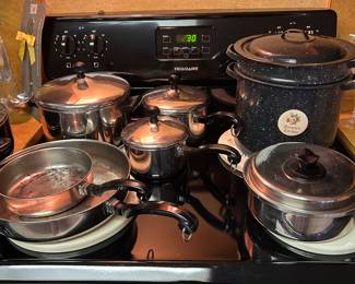 Farberware pots and pans