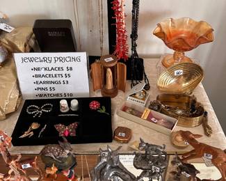 Delicate smalls and jewelry (not much)