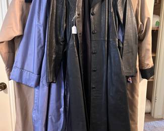 raincoats/ trench coats