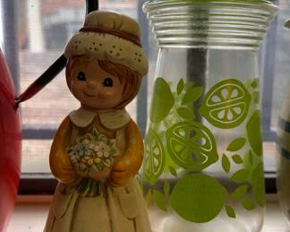 vintage Pyrex limeade jar
