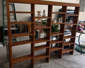 HAND MADE, ONE PIECE, WOODEN CURIO SHELF