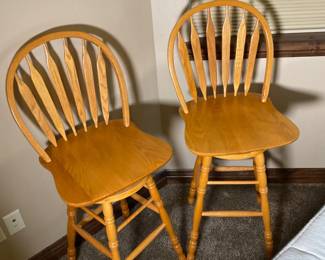 Oak Bar Chairs