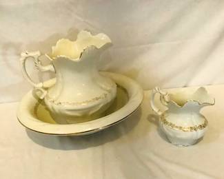 Tale Antique Wash Basin, Pitcher