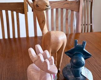 Hand-carved soapstone