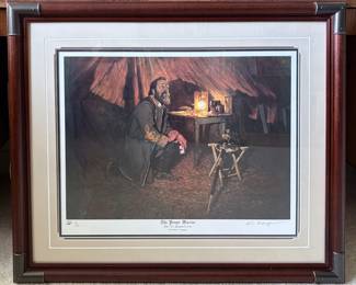 Signed/numbered print