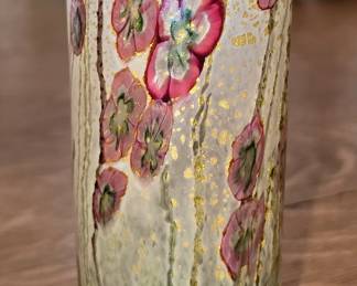 Isle of Wight glass art vase