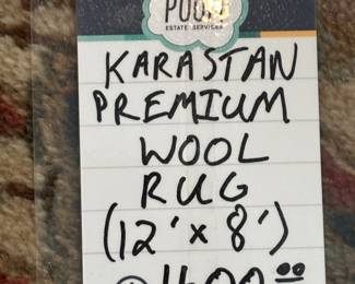 Karastan Premium Wool Rug
