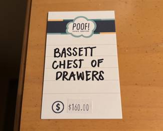 Bassett Chest of Drawers 