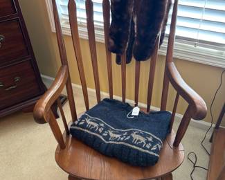 Nichols & Stone Rocking Chair, Furs, Clothing