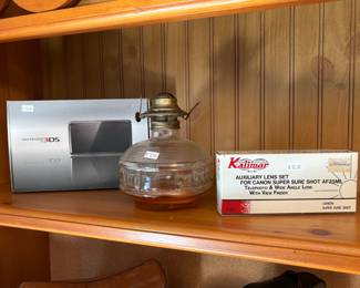 Nintendo 3D, Oil Lamp, Kalimar Auxiliary lens Set